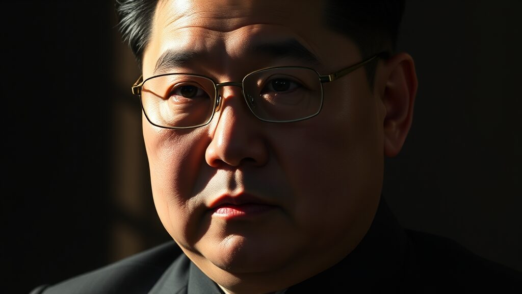 김범석 의장 사과 배경 (realistic 스타일)