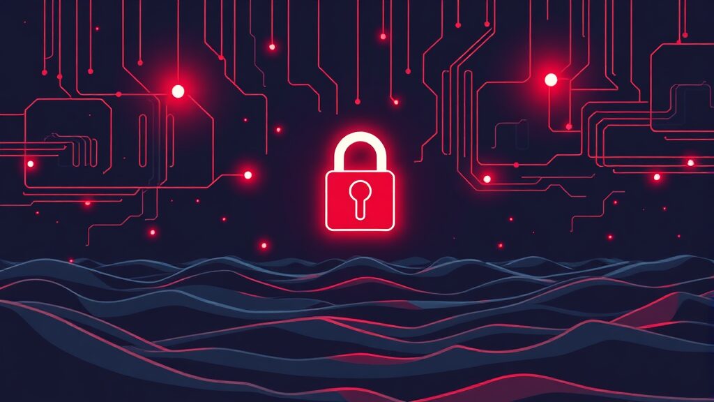 개인정보 유출 사고 분석 (illustration 스타일)