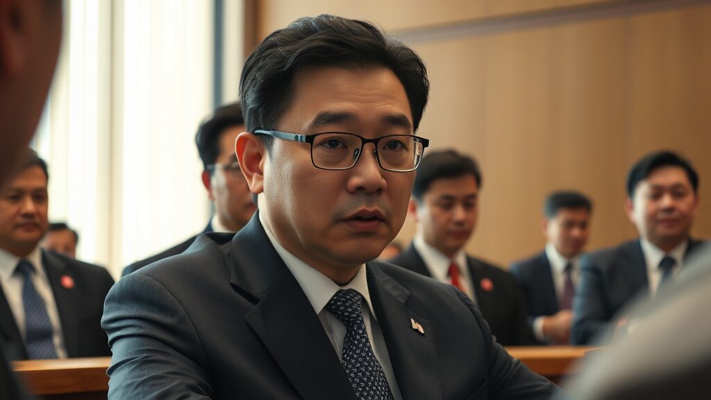 향후 전망 및 법적 공방 (realistic 스타일)