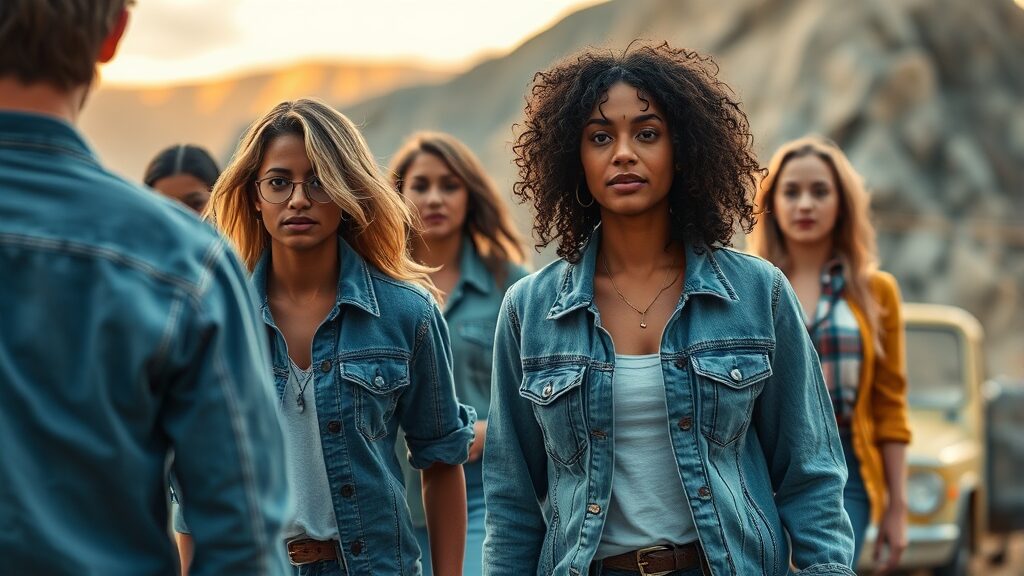 뉴진스, 앞으로 어떻게 될까? (realistic 스타일)