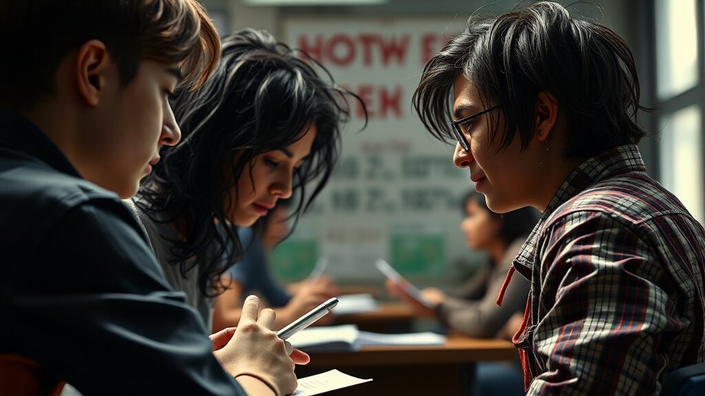 사교육 카르텔, 무엇이 문제? (realistic 스타일)