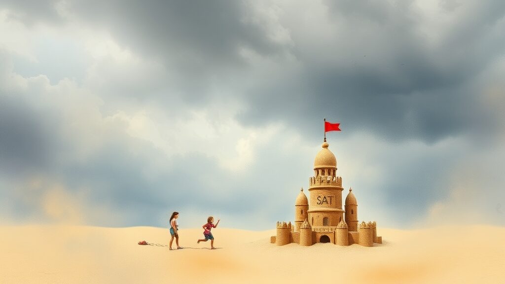 수험생·학부모 반응 및 사회적 파장 (watercolor 스타일)