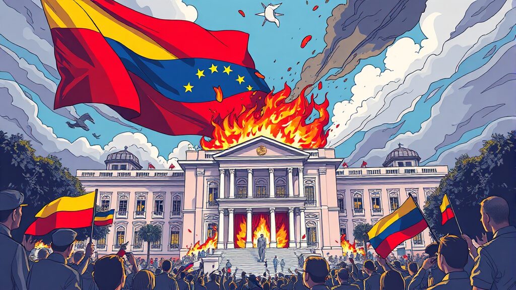 관련국 반응, 국제 사회 동향 (illustration 스타일)