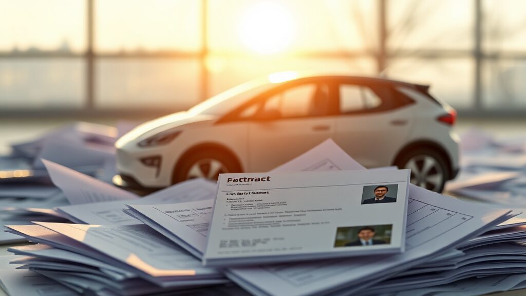 필요 서류는 무엇? (realistic 스타일)