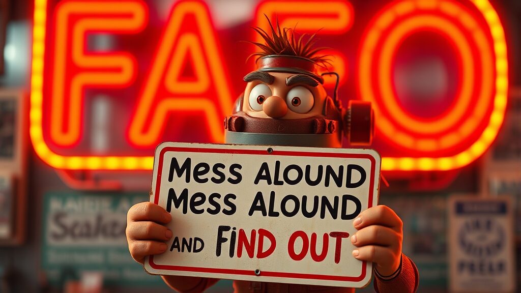 FAFO란 무엇인가? (realistic 스타일)