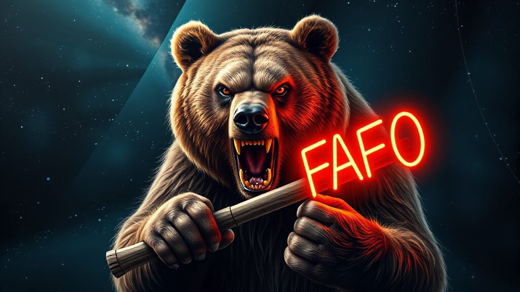 FAFO의 외교적 의미와 파장 (realistic 스타일)