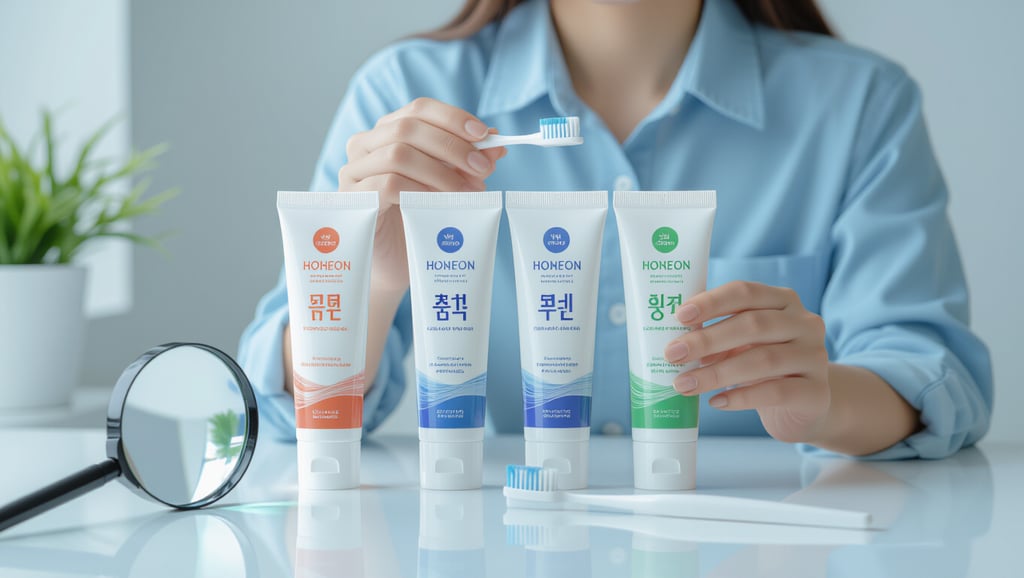 📋 회수 대상 2080 치약 6종 리스트 확인