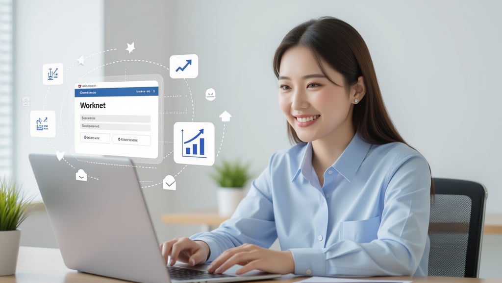 워크넷 완벽 활용법: 구직 신청부터 실업급여까지 핵심 전략 5 📊 실업급여와 구직활동, 워크넷으로 한 번에!