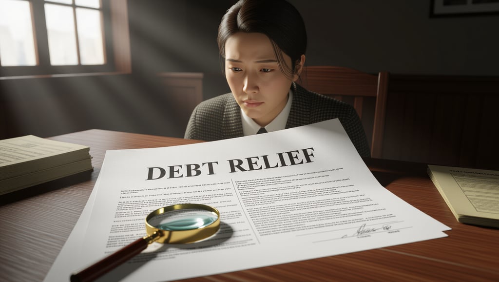 📝 채무 탕감, 어떻게 신청하나요?