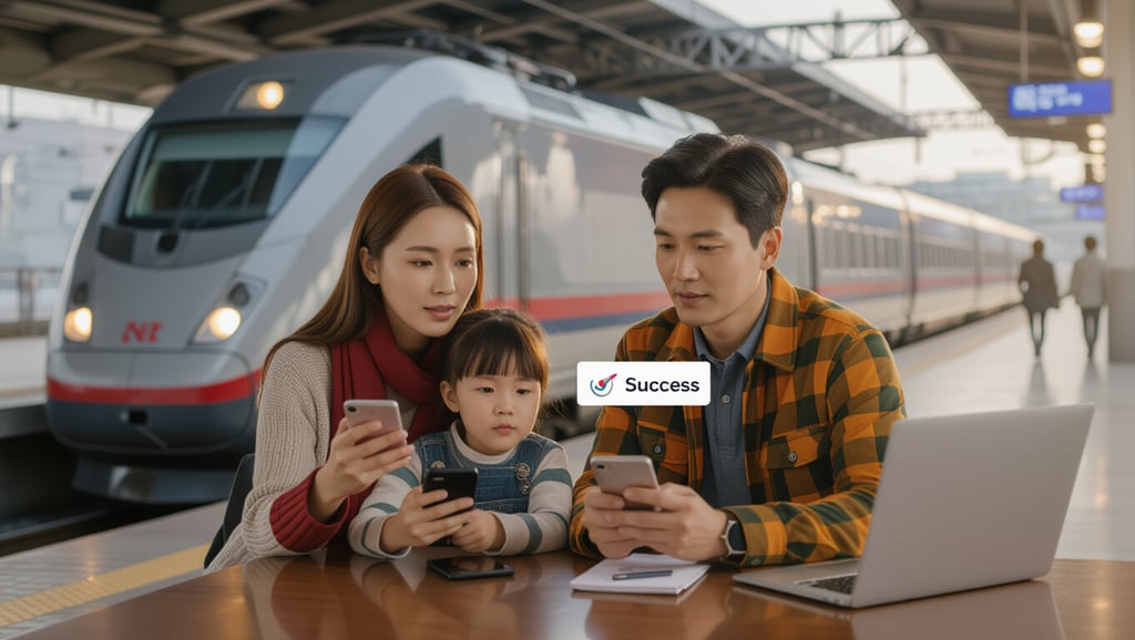 📱 코레일 KTX 및 SRT 예매 방법 상세 가이드