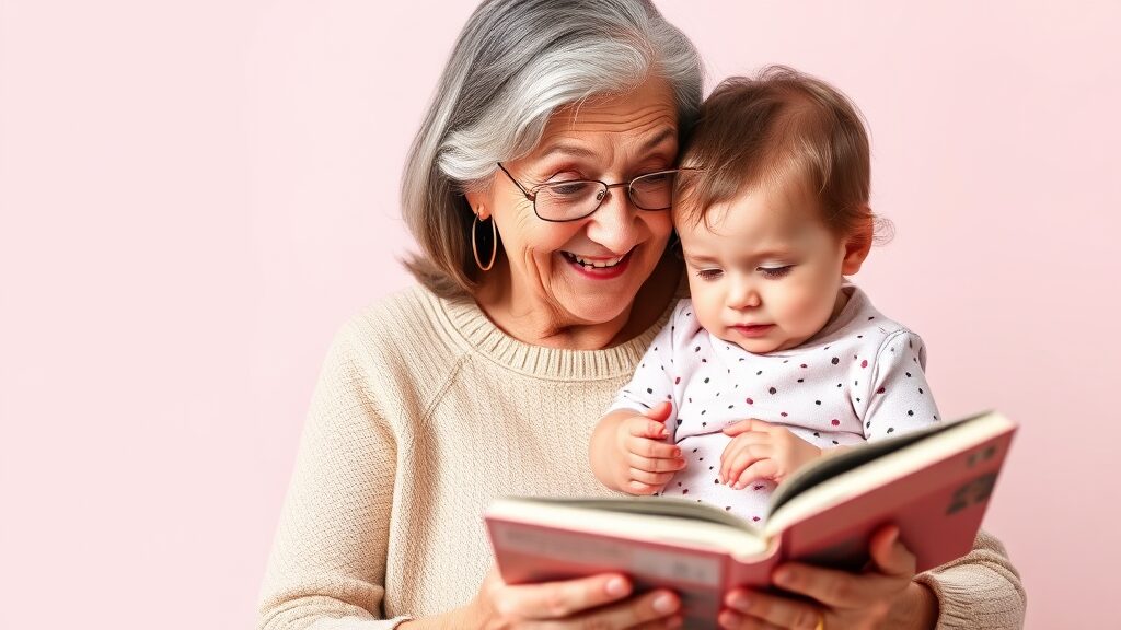 조부모 돌봄수당이란? (realistic 스타일)