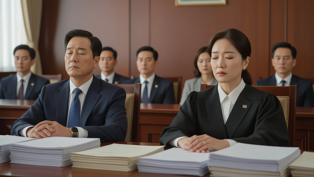 초유의 침대 재판, '졸다 웃다' 윤석열과 '혀 짧은 변론' 논란 심층 분석 2 📋 '침대 재판' 핵심 쟁점과 개요