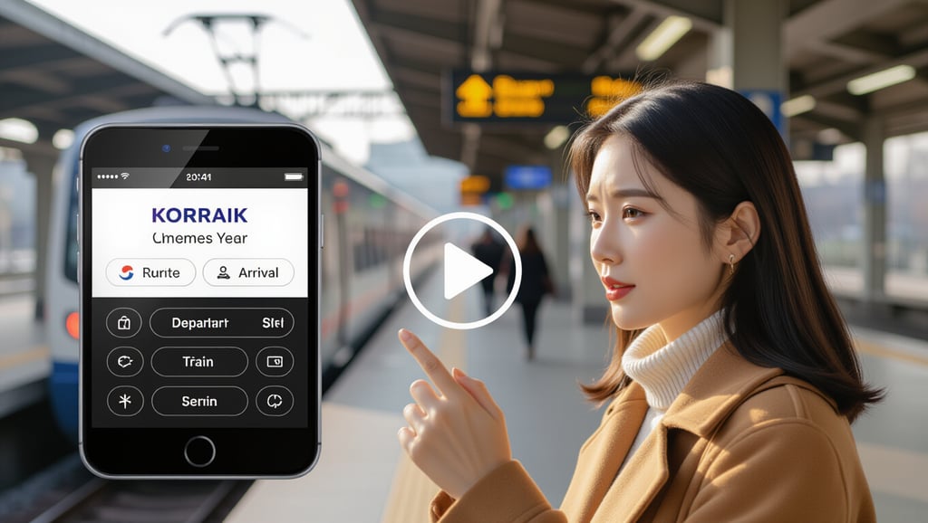 🔍 코레일 KTX 및 SRT 예매 방법 상세 안내