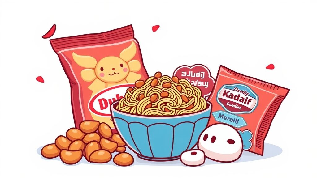 두쫀쿠, 무엇이 특별할까? (cartoon 스타일)