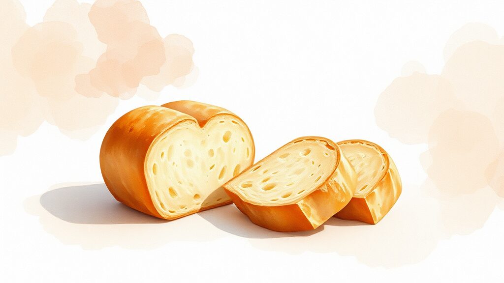 두쫀쿠 열풍의 사회적 의미 (watercolor 스타일)