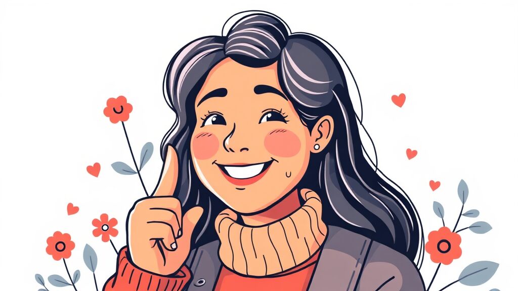 신청 방법, 어렵지 않아요! (illustration 스타일)