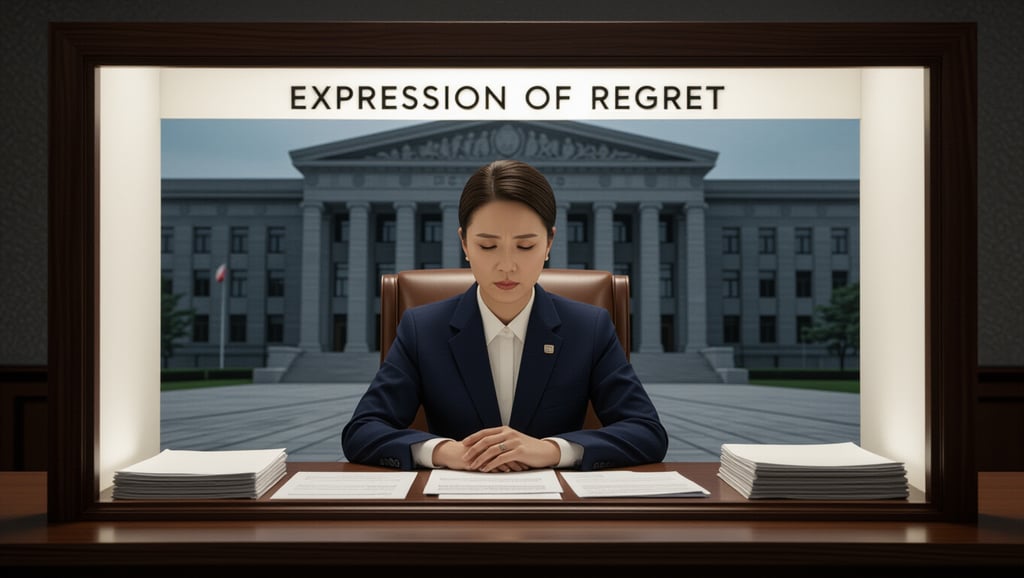 💡 징계 수위 결정의 핵심: '유감 표명' 조건과 소명 기회