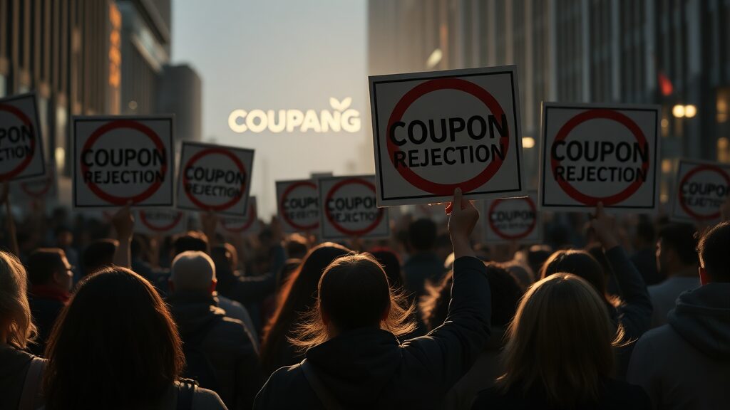 시민사회, 쿠폰 거부 운동 전개 (realistic 스타일)