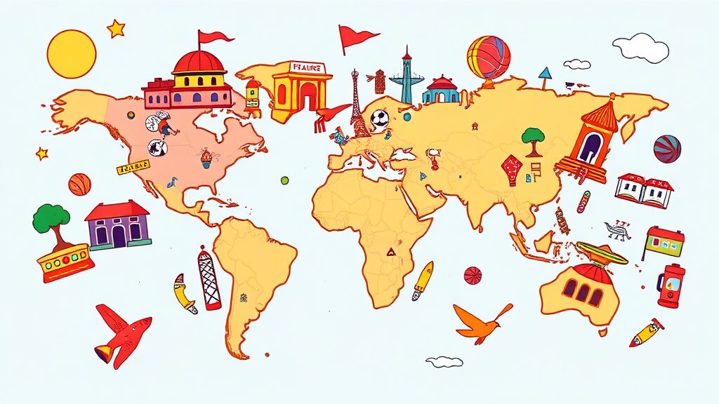 사용처 및 활용 꿀팁 (cartoon 스타일)