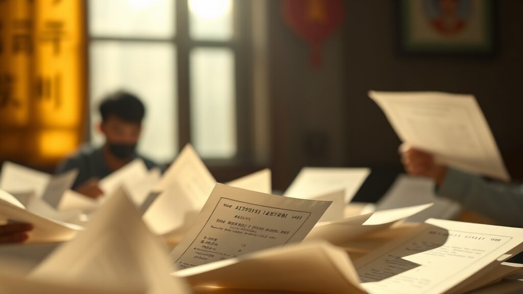 신천지, 국민의힘 당원 가입 지시 의혹 총정리: 정치 개입 논란 심층 분석 3 고양시 신천지 관련 시설 및 국민의힘 당원 가입 (realistic 스타일)