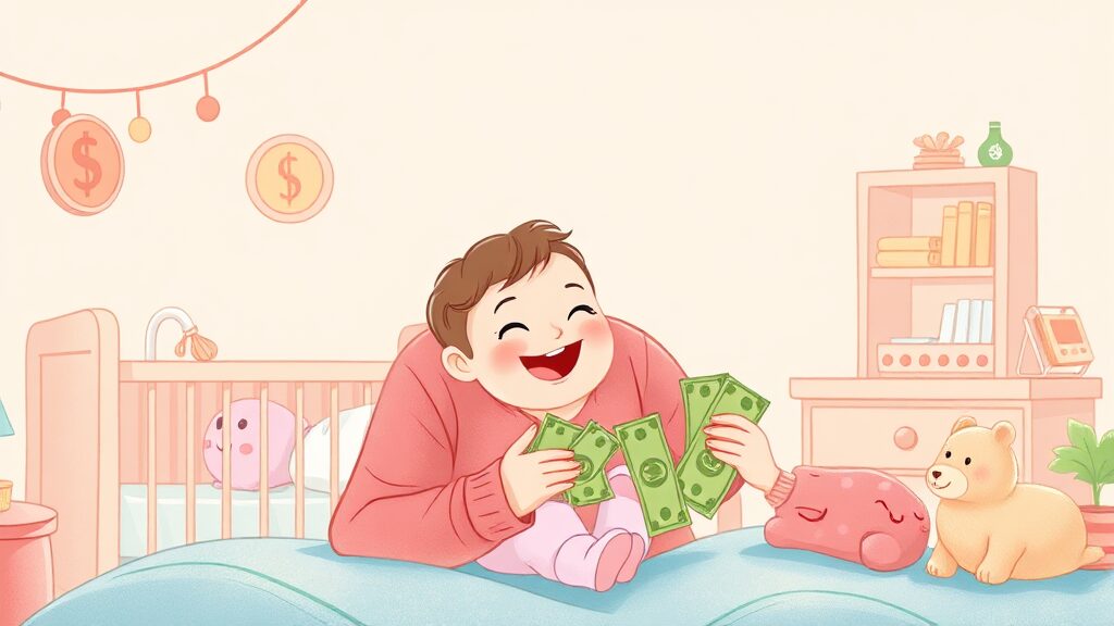 어린이집 이용 시 지원 방식 (illustration 스타일)