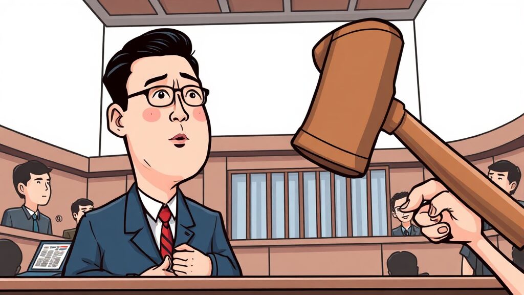 가짜 뉴스 논란, 진실은? (cartoon 스타일)