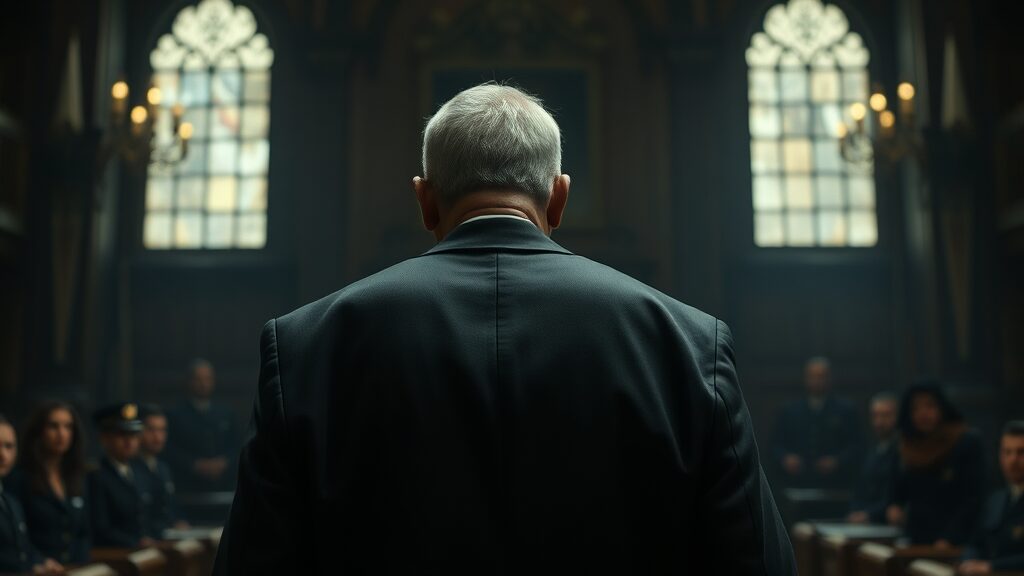 주요 혐의, 비상계엄 위법성 (realistic 스타일)