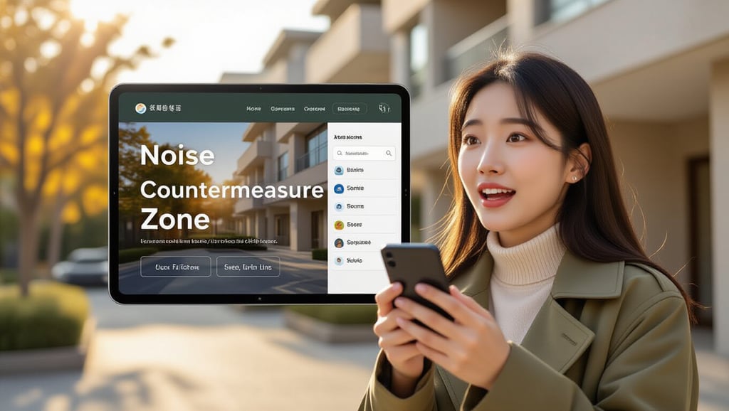 🔍 내가 대상일까? 소음대책지역 확인 방법