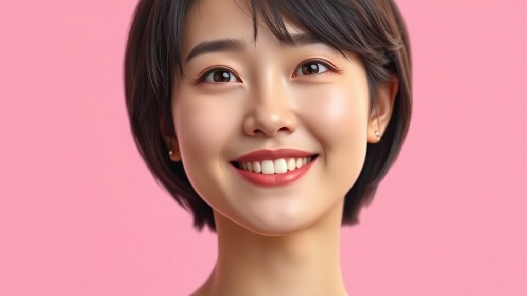 현숙의 외모 변화 과정 분석 (realistic 스타일)