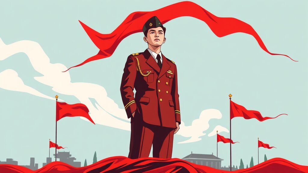 향후 투쟁 방향과 전망 (illustration 스타일)