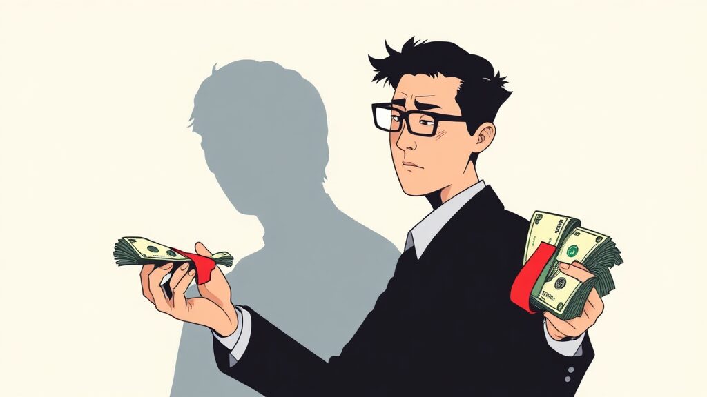 200억 탈세 규모, 왜? (cartoon 스타일)