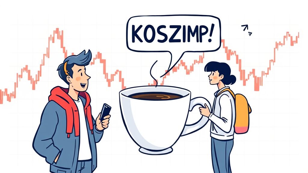 소비자 반응 (illustration 스타일)