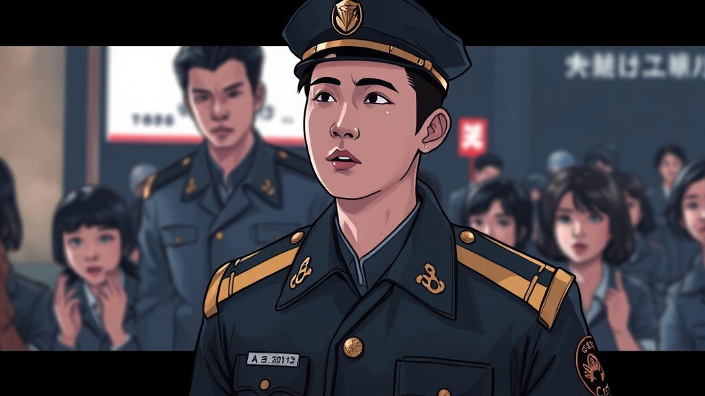 국군방송 영상 삭제 논란 (illustration 스타일)