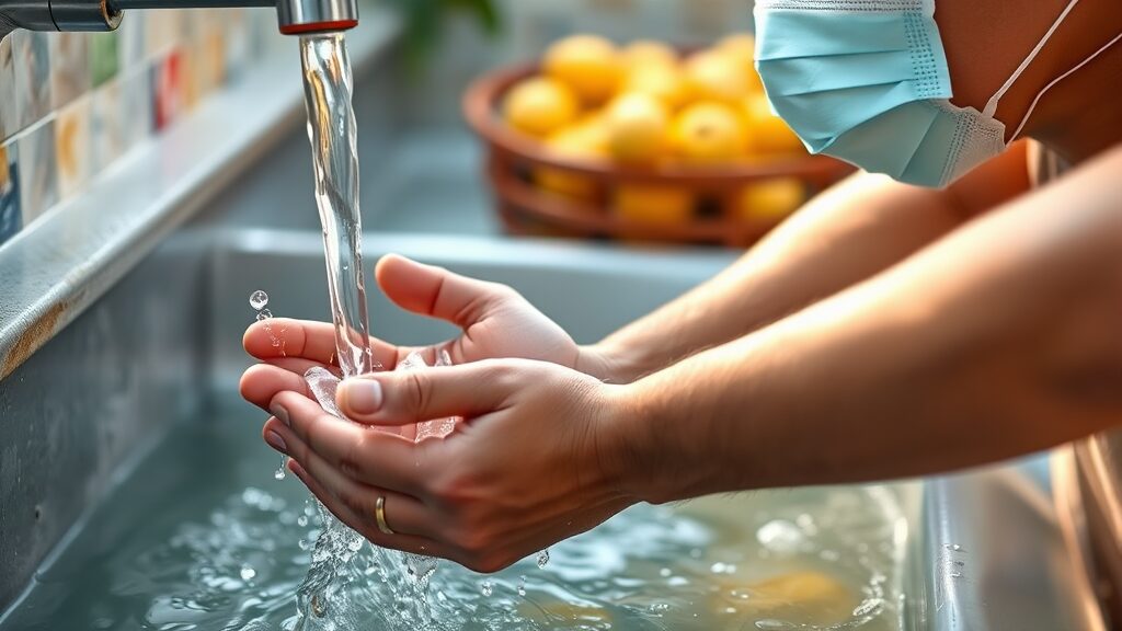 니파 바이러스 공포 확산! 증상, 감염 경로, 국내 발생 가능성 완벽 분석 6 니파 바이러스 예방 수칙 (realistic 스타일)