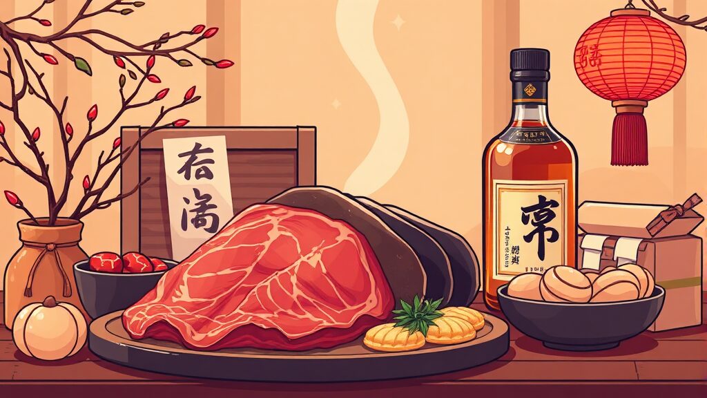 2026 설날 선물 완벽 가이드: 가격대별 추천, 특별한 아이디어 & 구매 꿀팁 5 10만원 이상 설 선물 추천 (illustration 스타일)