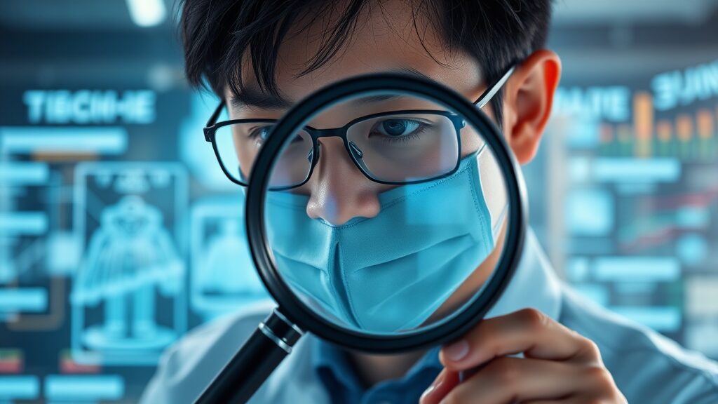 경찰 수사 상황 및 진행 경과 (realistic 스타일)