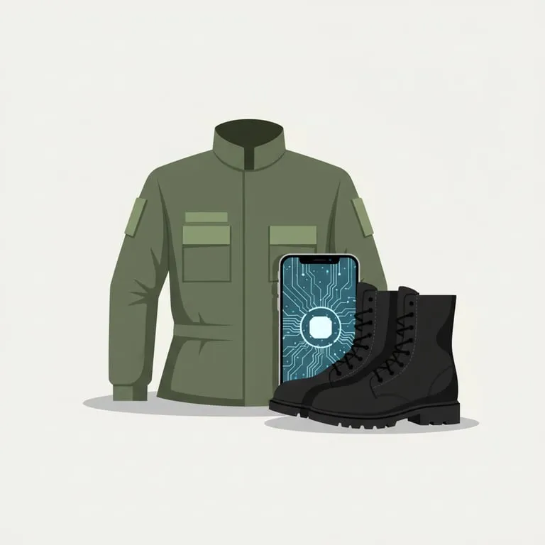 복장 규정 및 훈련 중 휴대전화 사용 지침