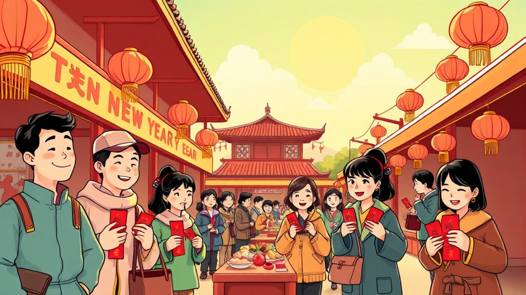 설 명절 민생지원금이란? (cartoon 스타일)