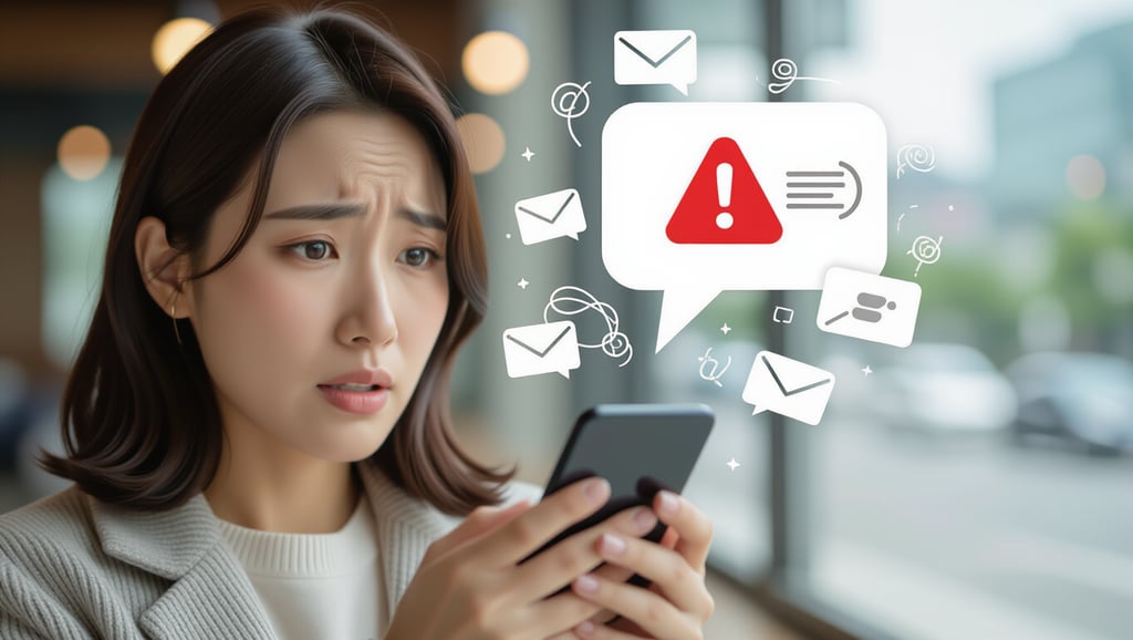 📞 이미 문자가 발송됐다면? 침착하게 대처하는 법