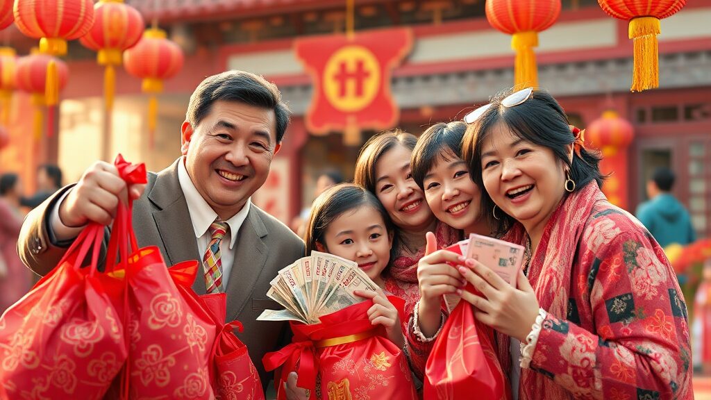 2026 설날 지원금 개요 (realistic 스타일)