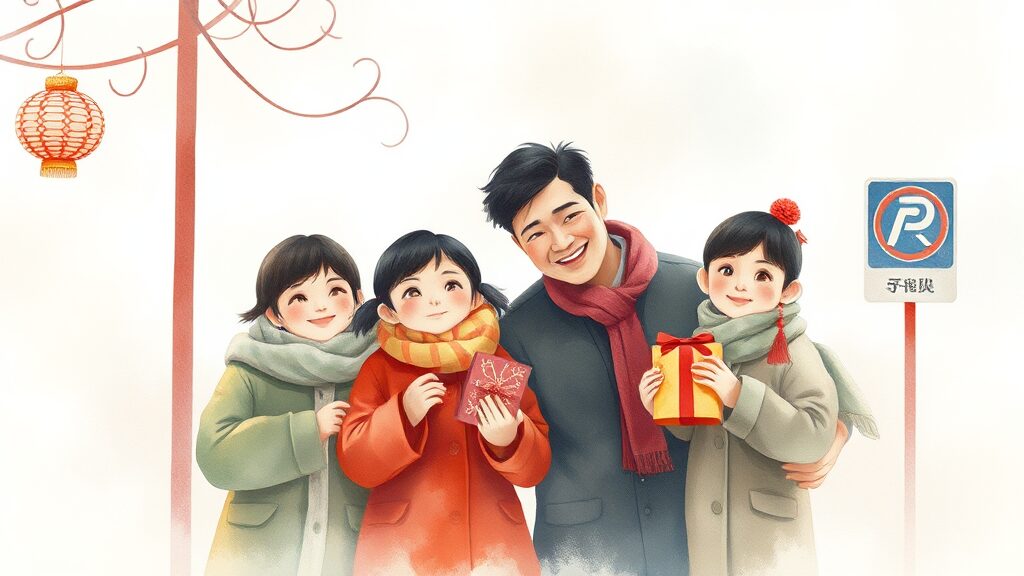 2026 설날 서울시 무료 주차 총정리: 위치, 정보, 주의사항 6 주요 상업/역세권 주차 정보 (watercolor 스타일)