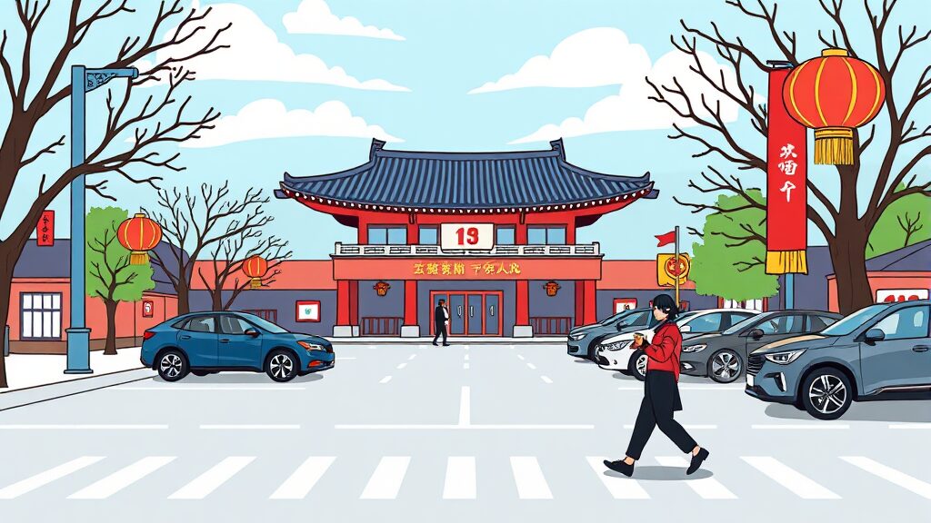 2026 설날 서울시 무료 주차 총정리: 위치, 정보, 주의사항 8 문의처 및 추가 정보 (cartoon 스타일)