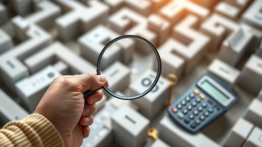 주택 수 산정 기준 및 절세 효과 (realistic 스타일)