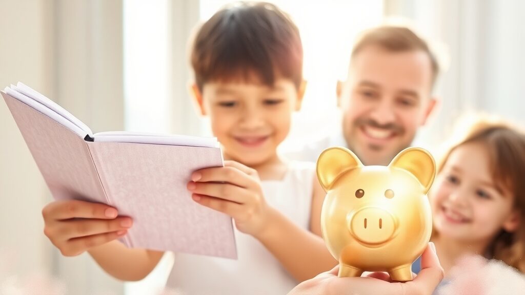 카카오뱅크 우리아이적금 가입방법 금리에 관한 종합 가이드 6 비과세 혜택 및 절세 전략 (watercolor 스타일)