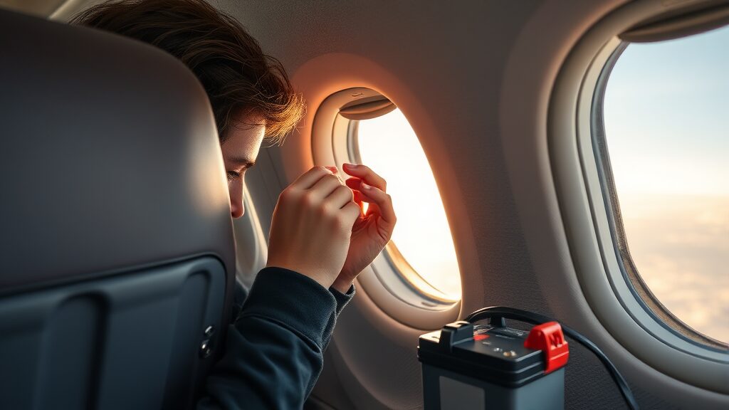 2026년 최신! 비행기 보조배터리 규정 완벽 가이드: 용량, 종류, 항공사별 총정리 3 기내 반입 기본 원칙 (realistic 스타일)