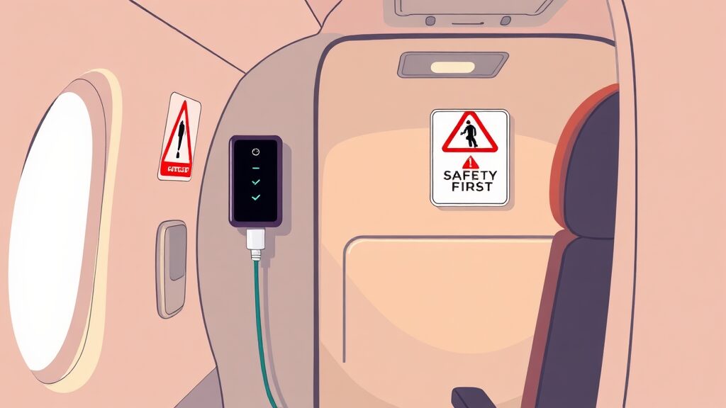 2026년 최신! 비행기 보조배터리 규정 완벽 가이드: 용량, 종류, 항공사별 총정리 7 항공사별 규정 비교 (illustration 스타일)