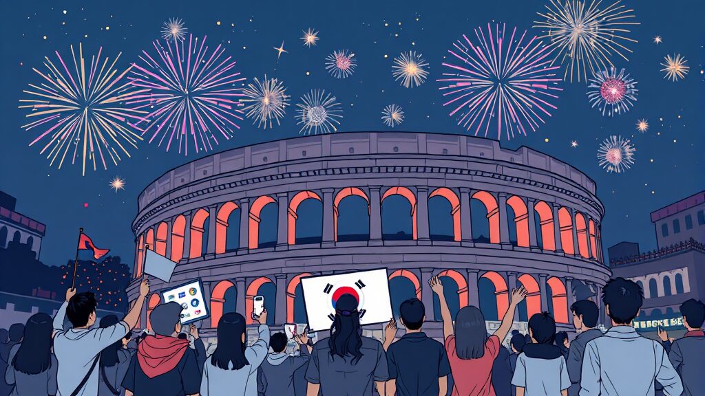 시차 정보 (illustration 스타일)