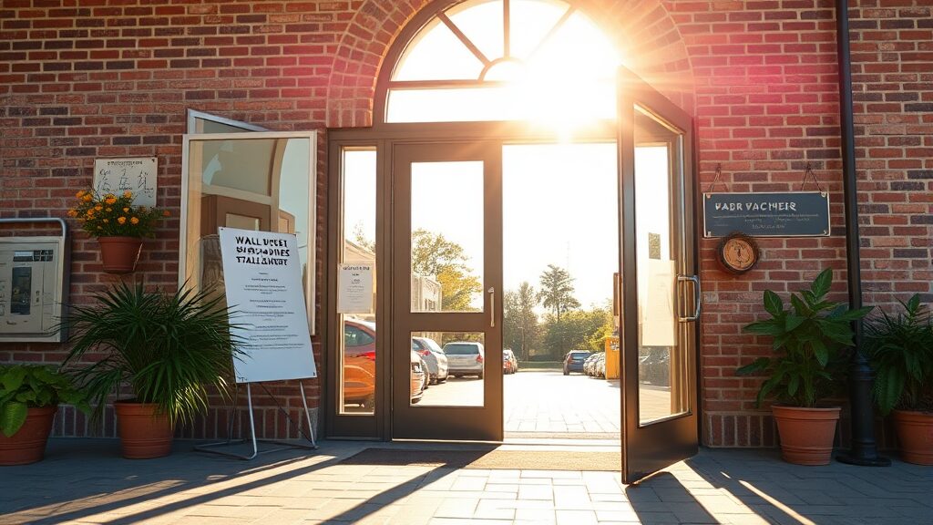 경영안정바우처: 소상공인 4대보험료 지원 A to Z (대상, 조건, 납부) 4 지원 대상 및 조건 (realistic 스타일)