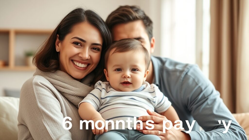 부모 동시 육아휴직 활용: 6+6 제도 완벽 분석 (realistic 스타일)