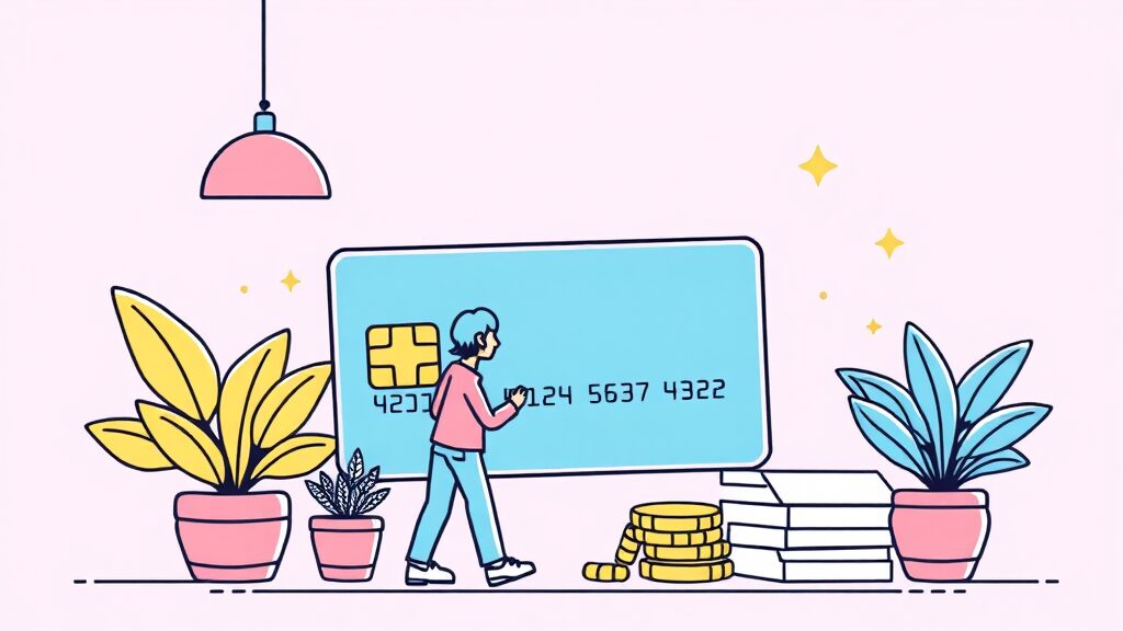 소상공인 카드수수료 환급: 조건, 신청 방법, 지급 시기 총정리 3 환급 대상 조건 확인하기 (illustration 스타일)